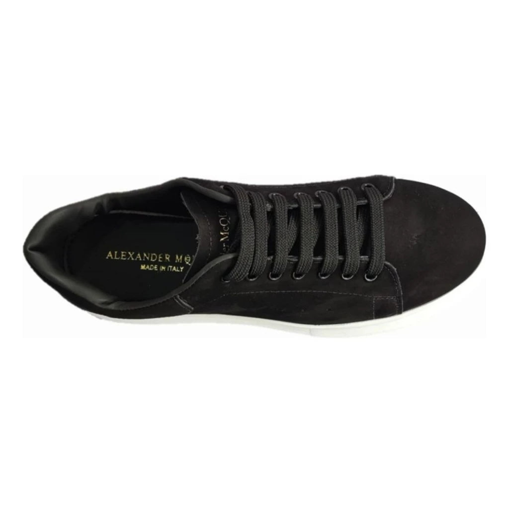 Tênis Mac Queen Couro Legítimo Premium - Preto - Elegância Lifestyle - For Men
