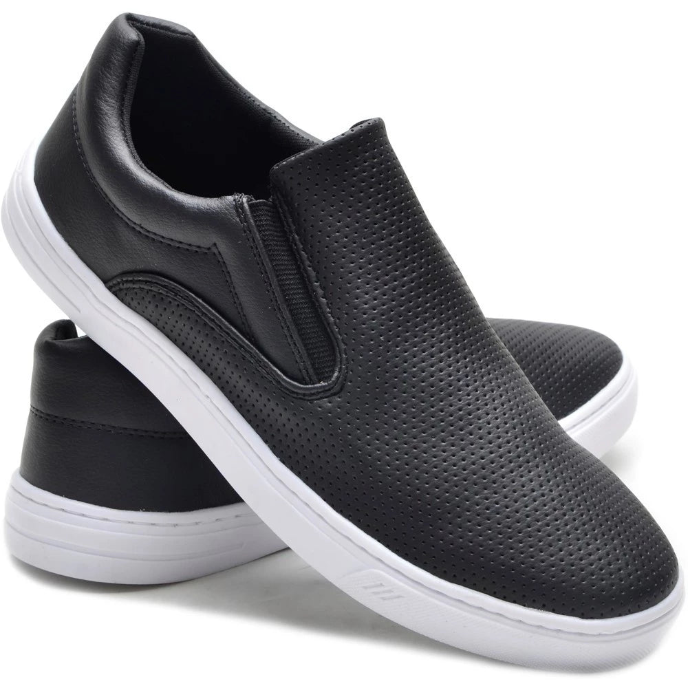 Tênis Slip On - Premium Preto