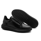 Tênis Minimalista Preto - Elegância Lifestyle - For Men