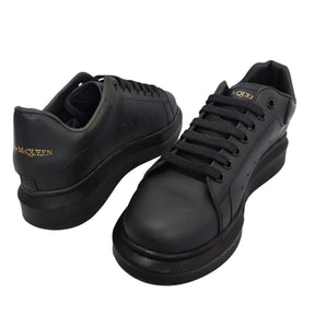 Tênis Mac Queen Couro Legítimo Premium - Preto - Elegância Lifestyle - For Men